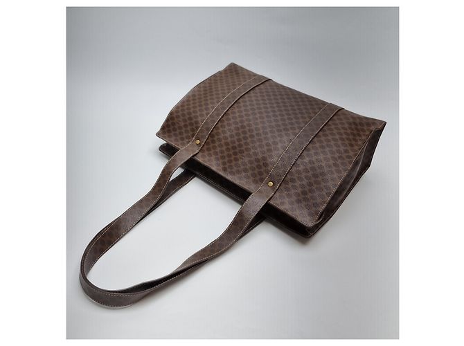 Céline Borsa Shopper Makar Dam Borsa a Spalla Unisex (Premium Joojae Bag) Marrone - vista 14