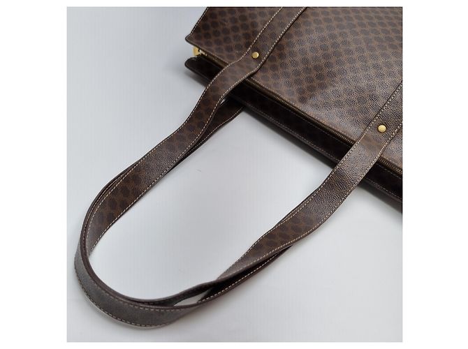 Céline Borsa Shopper Makar Dam Borsa a Spalla Unisex (Premium Joojae Bag) Marrone - vista 15
