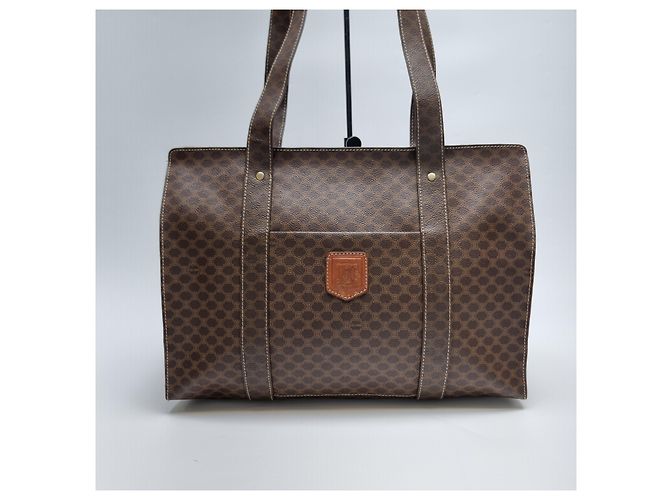 Céline Borsa Shopper Makar Dam Borsa a Spalla Unisex (Premium Joojae Bag) Marrone - vista 2