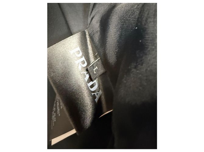 Prada Velours-Overshirt Silber - Ansicht 6