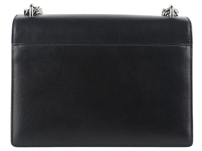 Saint Laurent Monogram Sunset Umhängetasche Medium Silberfarben Schwarz - Ansicht 3