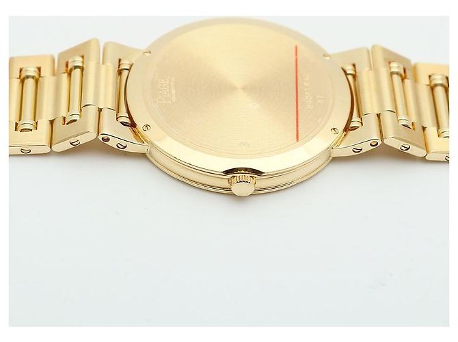 Piaget Altiplano Dancer Men's Gold Watch Medium Long Size Gold Diamond Quartz - view 13