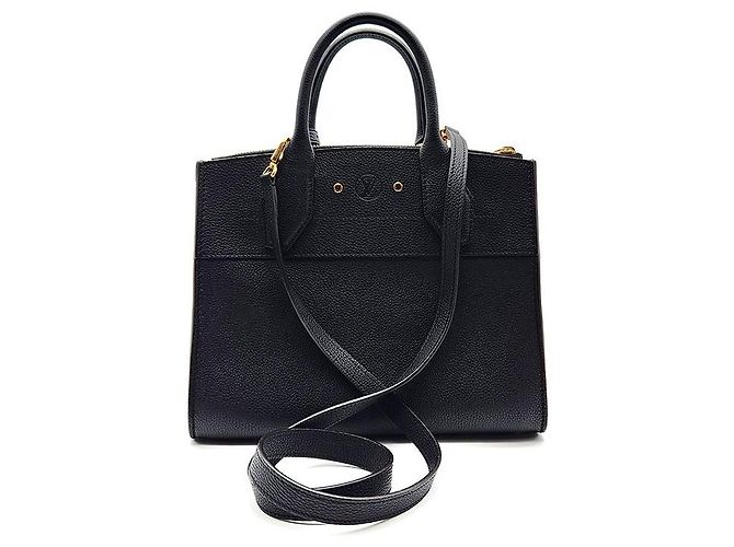 Louis Vuitton City Steamer PM Nero - vista 3
