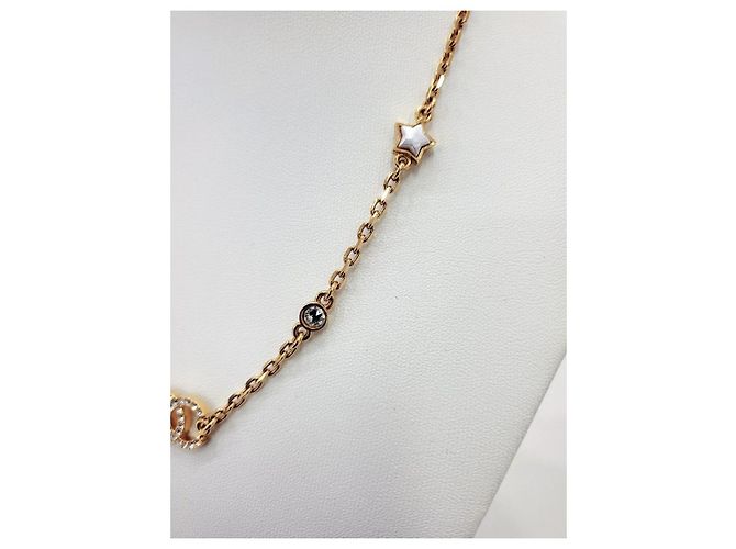 Chanel Collana Crystal Star con logo CC Nero - vista 4