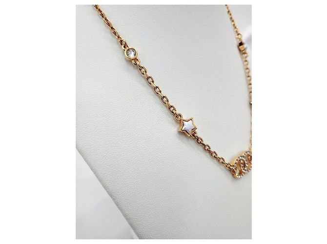 Chanel Collana Crystal Star con logo CC Nero - vista 5
