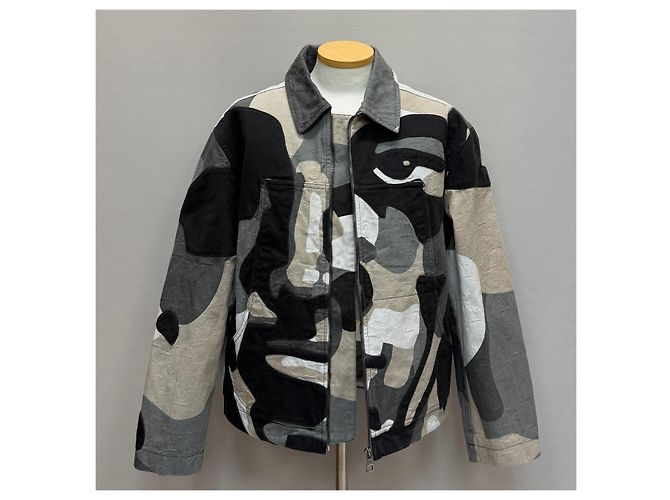 Louis Vuitton Patchwork Portrait Jeansjacke Mehrfarben - Ansicht 2
