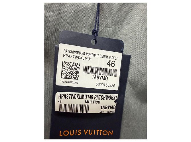Louis Vuitton Patchwork Portrait Jeansjacke Mehrfarben - Ansicht 6