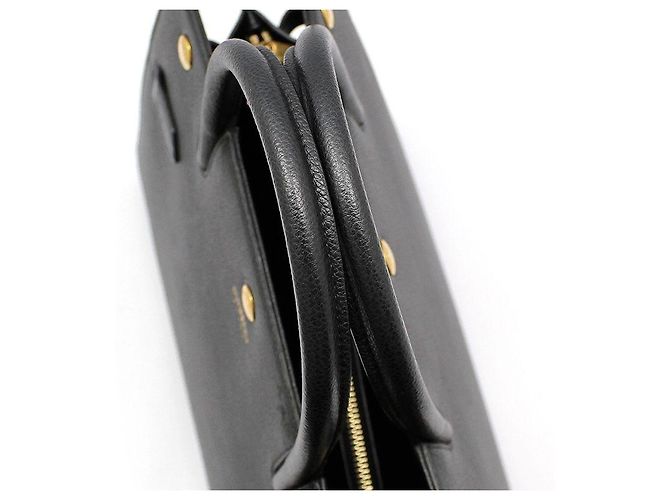 Burberry Piccola borsa a mano e a spalla in pelle nera Nero - vista 7