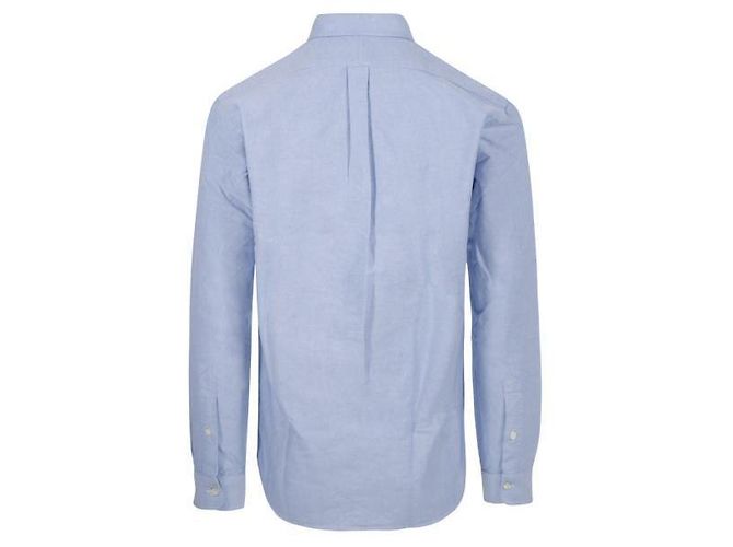 Camicia Oxford con logo Polo Ralph Lauren ricamato Blu - vista 4