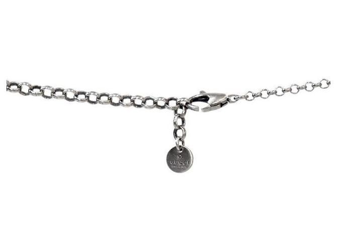 Gucci Collana a maglie argentate Argento - vista 3