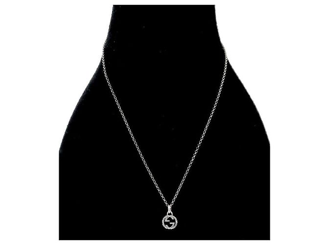 Gucci Collana a maglie argentate Argento - vista 5
