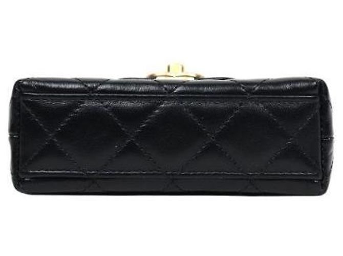 Chanel Borsa a tracolla Kelly Nano nera Nero - vista 4