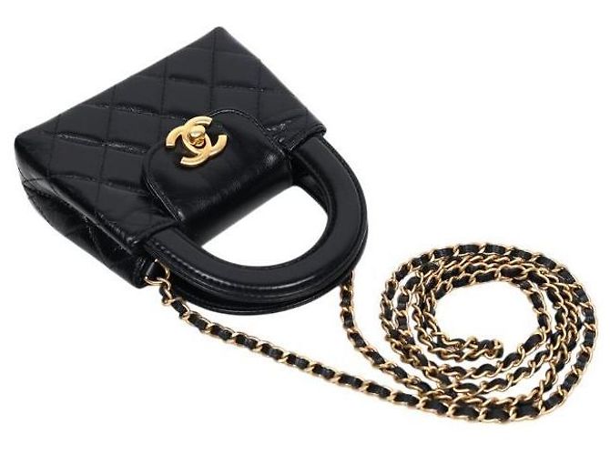 Chanel Borsa a tracolla Kelly Nano nera Nero - vista 5