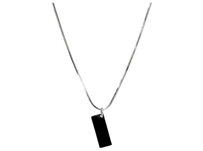 Dior Collar Red Trotter Silver - vista 2