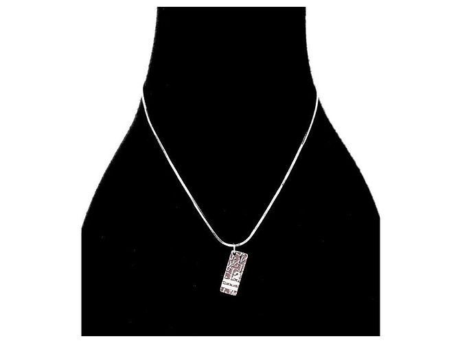 Dior Collar Red Trotter Silver - vista 5
