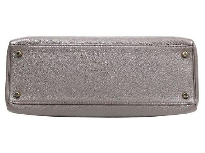 Hermès Kelly Square Stamp Castaño - vista 4
