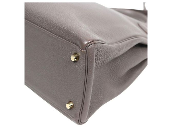Hermès Kelly Square Stamp Castaño - vista 9