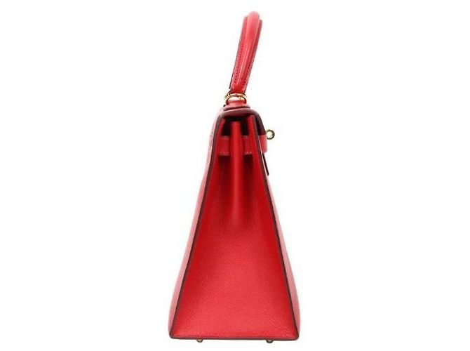 Hermès Timbro dimensione Kelly Rosso - vista 2