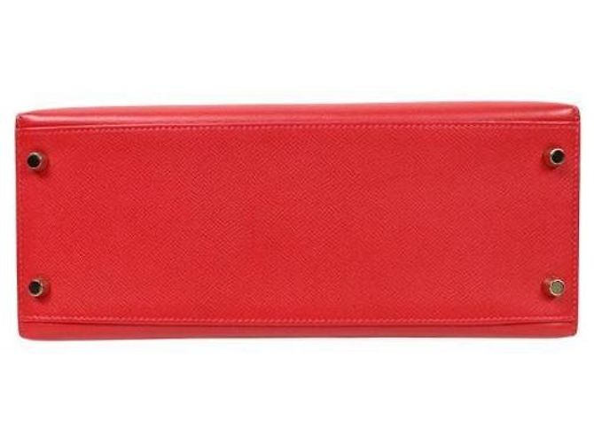 Hermès Timbro dimensione Kelly Rosso - vista 4