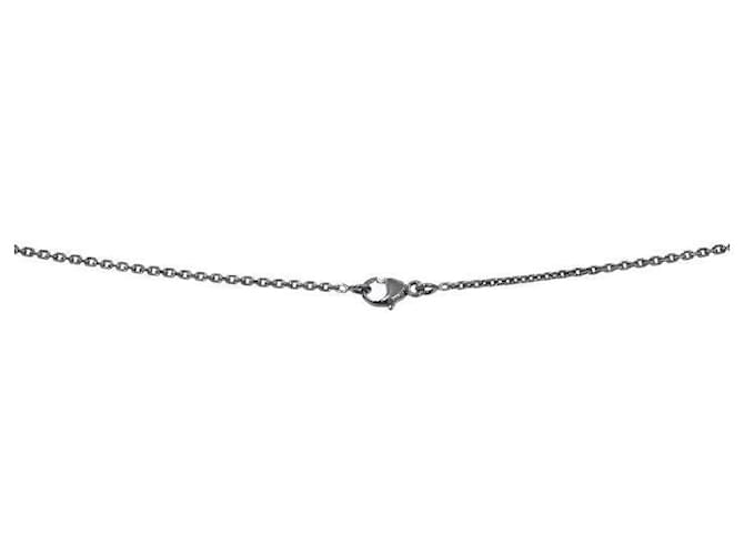 Louis Vuitton Collar Silver Lock Plata - vista 3