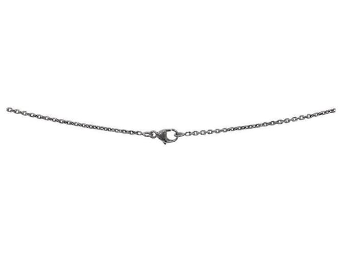 Louis Vuitton Collar Silver Lock Plata - vista 4