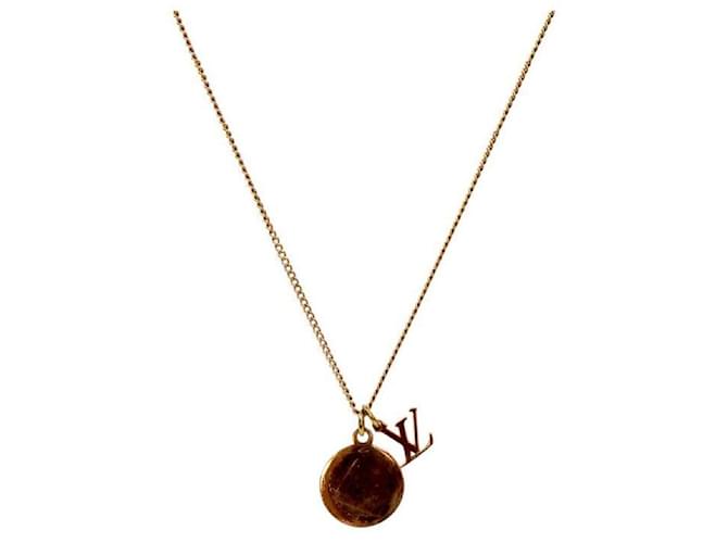 Louis Vuitton Collana Monogram Chams Gold D'oro - vista 2