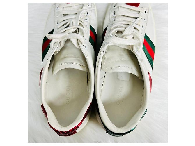 Gucci Sneakers Ace Heart Multicolore - vista 7