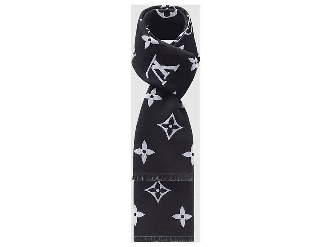 Louis Vuitton Monogram Vivienne Schal Schwarz - Ansicht 5