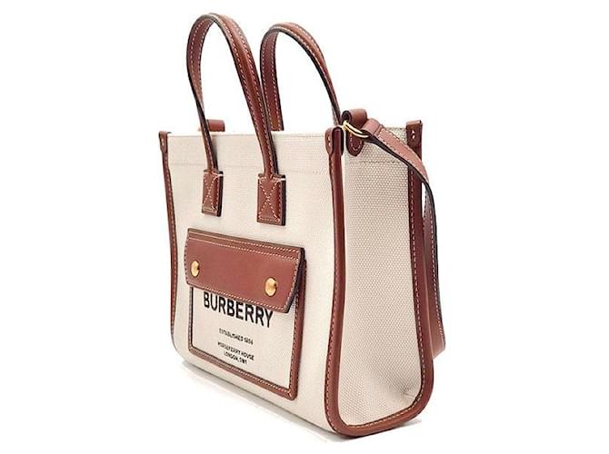 Burberry Mini borsa tote Freya Rosso - vista 2