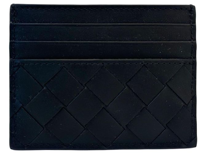 Bottega Veneta Intreccio Card Holder Black - view 4