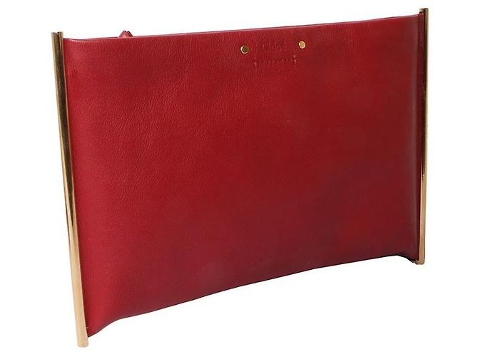 Chloé Roy Clutch Bag Rot - Ansicht 2