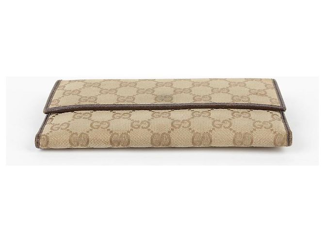 Gucci Langer Geldbeutel aus GG-Jacquard-Canvas - Ansicht 4