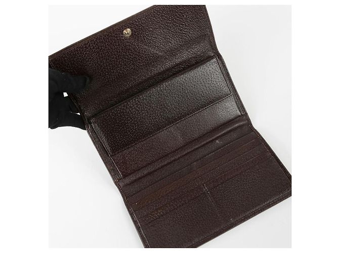Gucci Langer Geldbeutel aus GG-Jacquard-Canvas - Ansicht 5