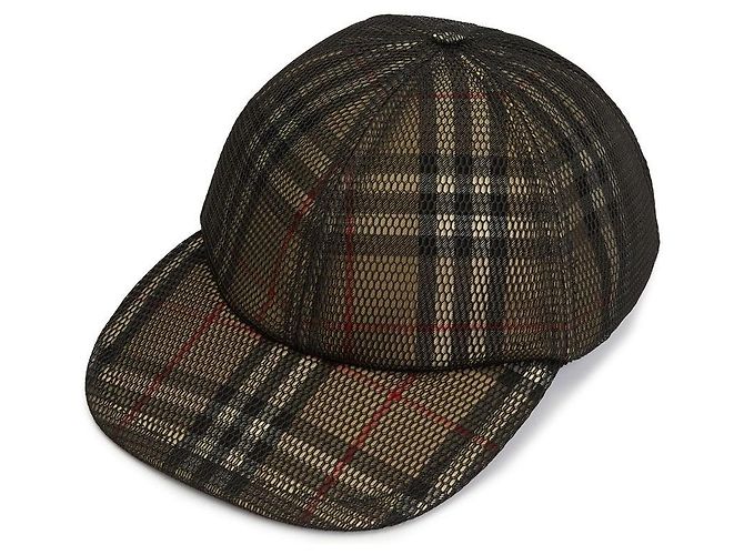 Burberry Mesh-Baseballkappe MESH OVERLAY Unisex Schwarz - Ansicht 2