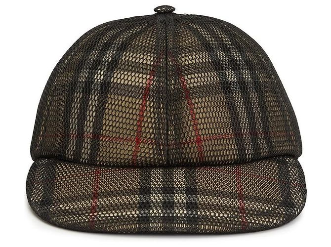 Burberry Mesh-Baseballkappe MESH OVERLAY Unisex Schwarz - Ansicht 3
