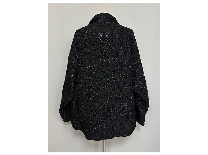 Valentino Garavani Nylon-Brokatjacke Silber - Ansicht 2