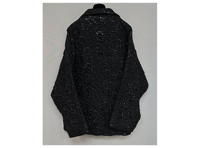 Valentino Garavani Nylon-Brokatjacke Silber - Ansicht 4
