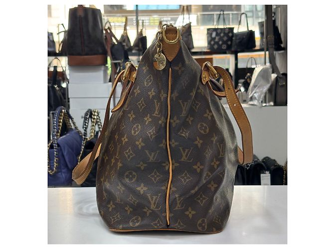 Louis Vuitton Tela Monogram Palermo GM Nero - vista 5