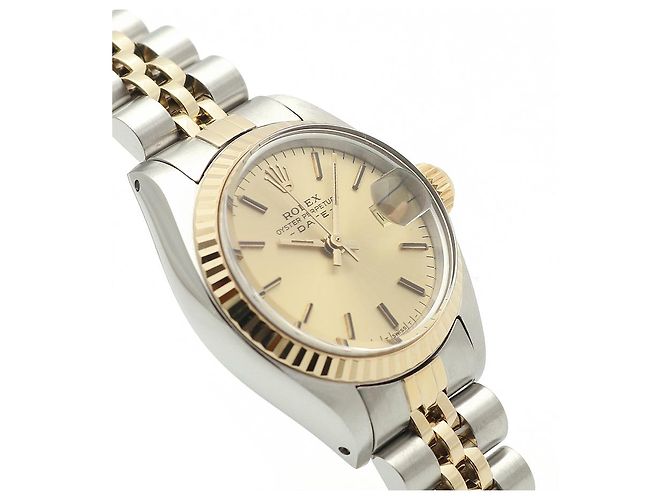 Rolex Orologio Datejust da donna Combi Quadrante Oro Champagne D'oro - vista 10