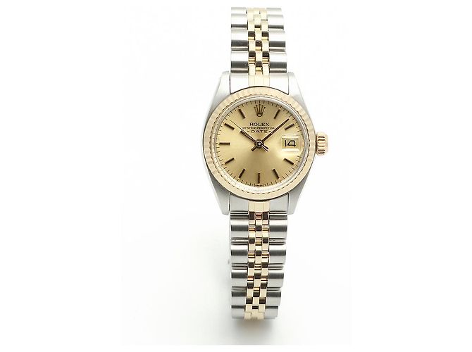 Rolex Orologio Datejust da donna Combi Quadrante Oro Champagne D'oro - vista 15