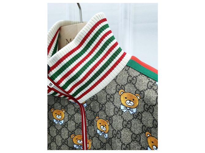 Gucci Kai Collaboration GG Jersey Trainingsjacke Mehrfarben - Ansicht 4