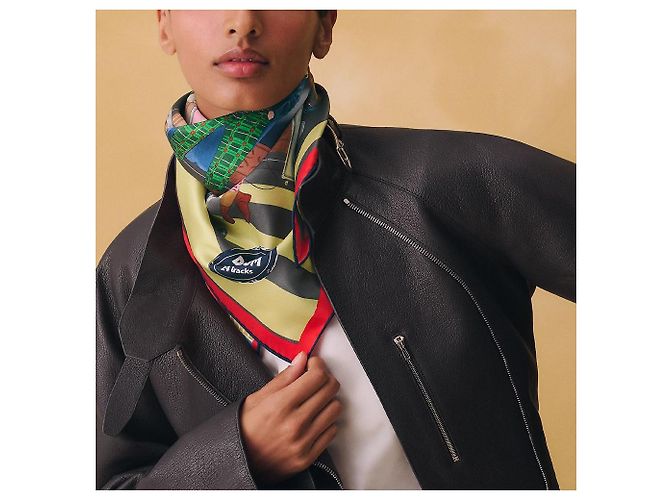 Hermès Nuevo Pañuelo Multicolor - vista 5