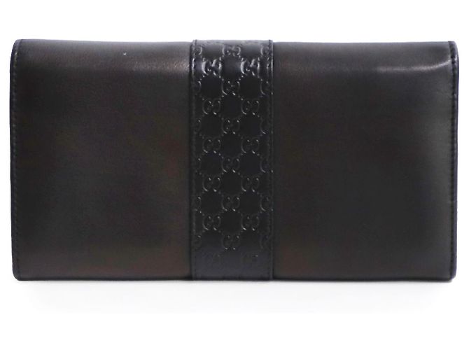 Cartera larga Gucci Black Cima Sukey Negro - vista 6