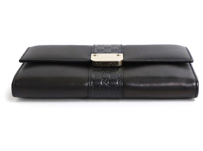 Cartera larga Gucci Black Cima Sukey Negro - vista 7