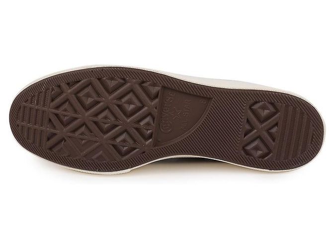 Comme Des Garcons Sneakers alte Single Heart Chuck Nero - vista 7