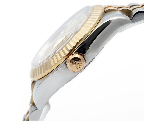 Rolex Datejust Medium Original Diamond Computer Dial Ladies' Combi Watch Warranty Golden - Ansicht 10