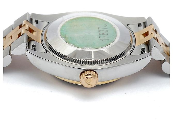 Rolex Datejust Medium Original Diamond Computer Dial Ladies' Combi Watch Warranty Golden - Ansicht 14