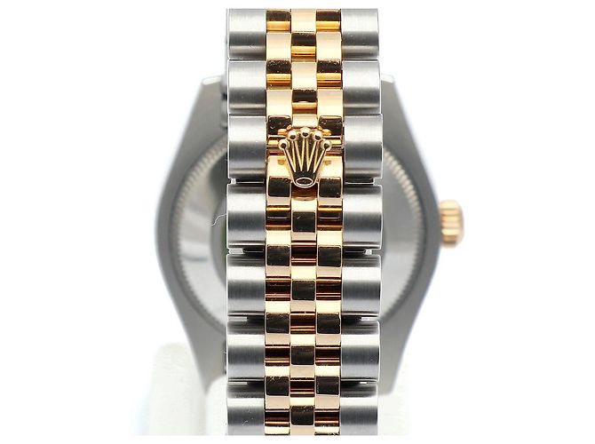 Rolex Datejust Medium Original Diamond Computer Dial Ladies' Combi Watch Warranty Golden - Ansicht 8