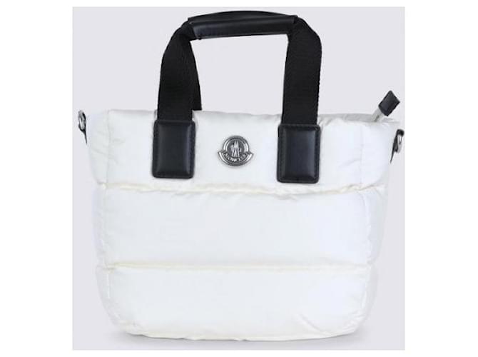 Moncler Mini borsa tote Caradoc Bianco - vista 5