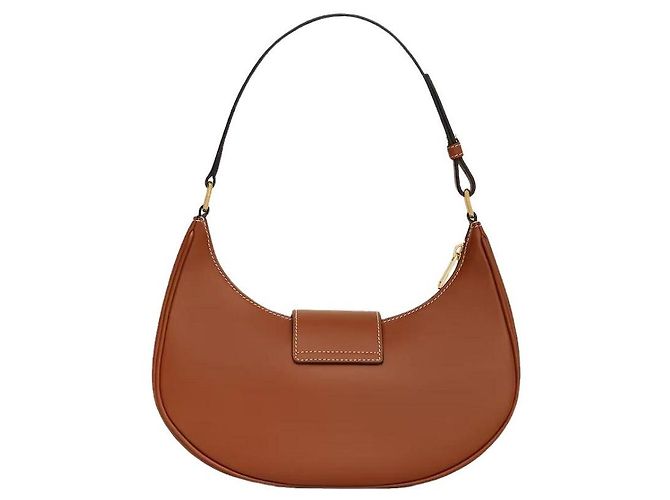 Céline Borsa Aby Trionf Medium in pelle di vitello liscia Tan Marrone - vista 3